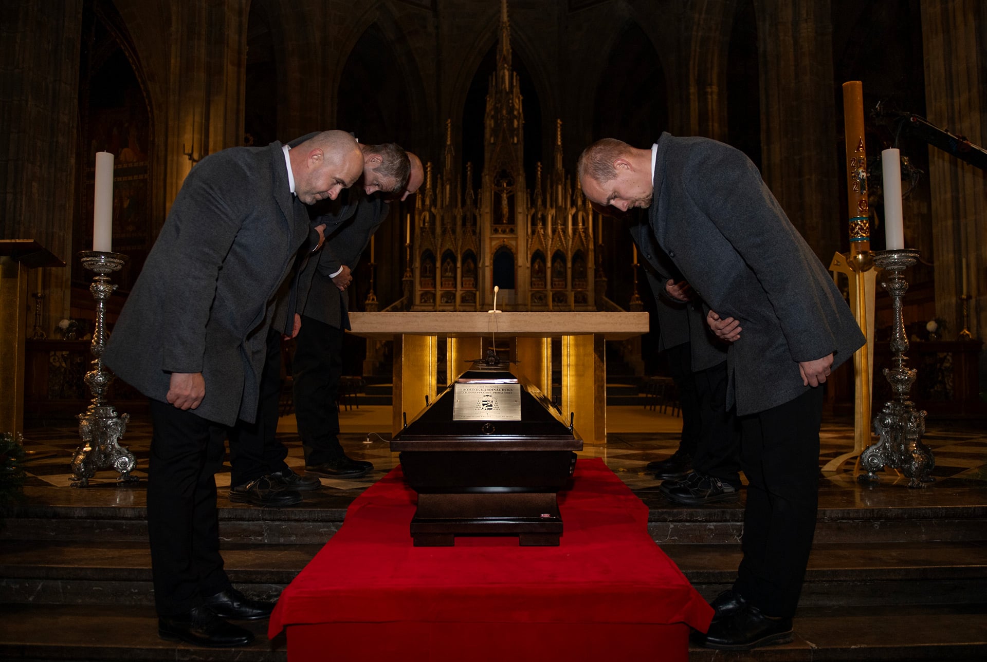 Pohřeb Jeho Eminence kardinála Dominika Duky